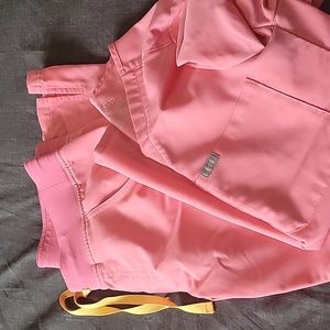 Neon Pink Figs Scrubs